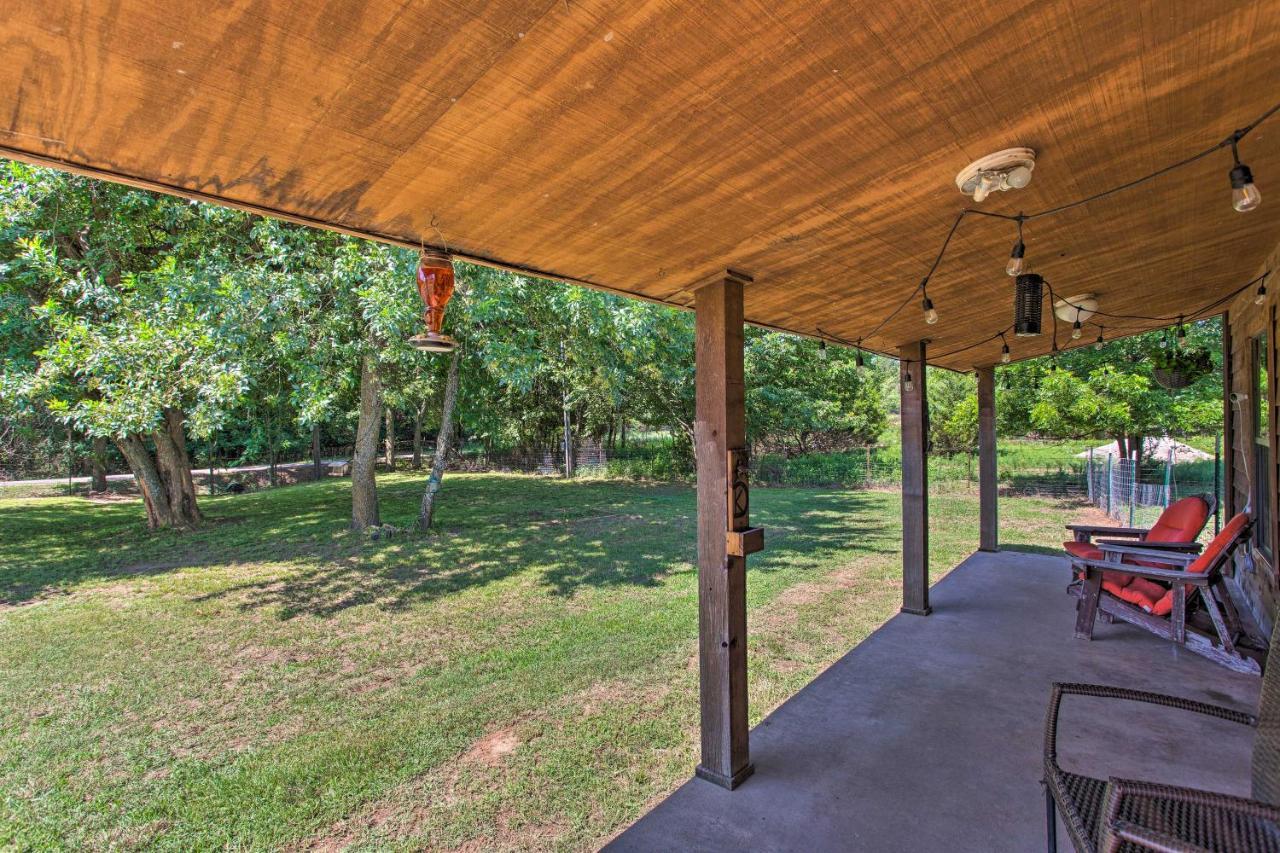 Texas Cabin On 130 Acres Walk To Lake Ray Roberts Collinsville Exterior foto